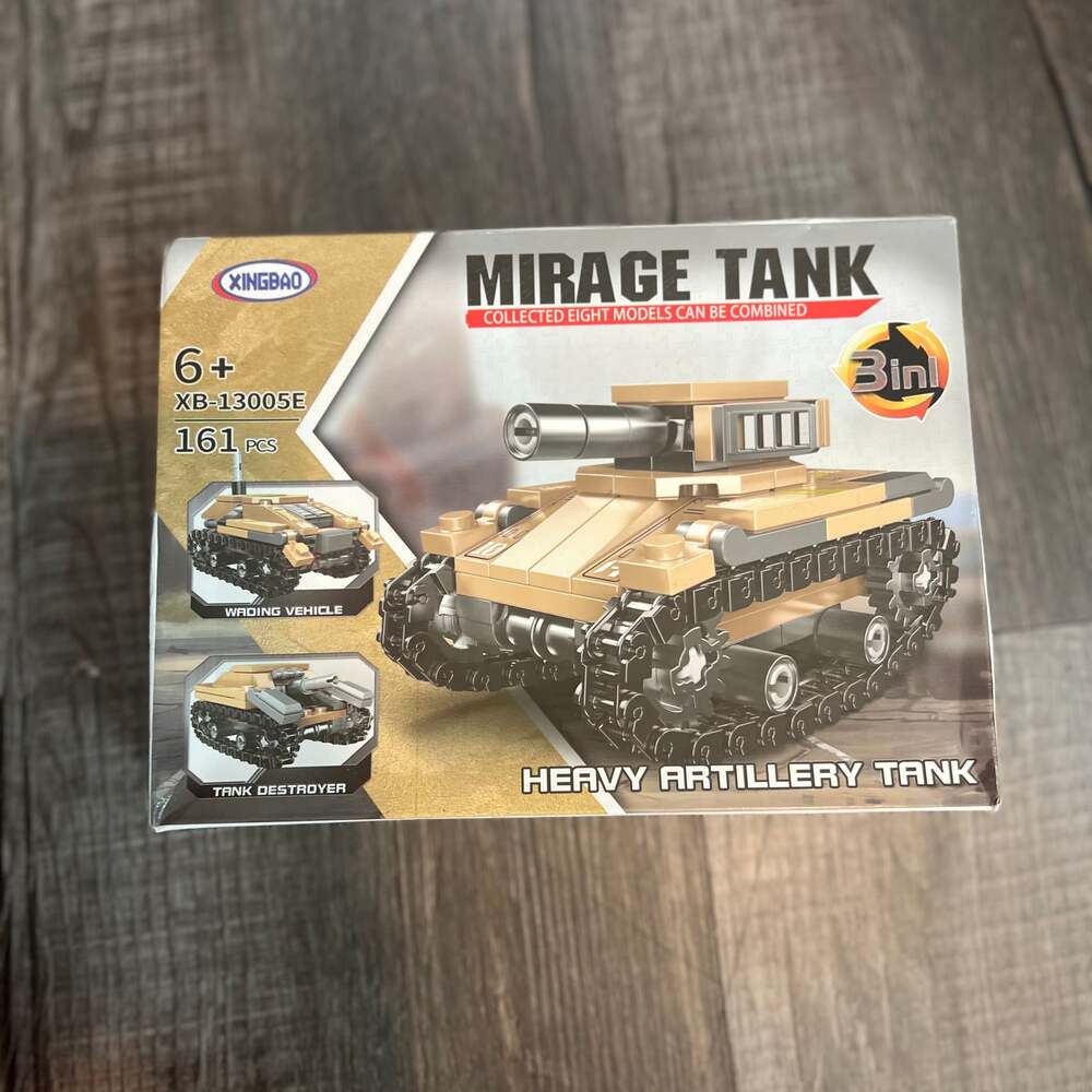 XingBao 8-in-1 Mirage Tank Building Block Set